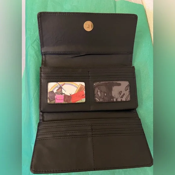 NWOT  Floral-Accent Women’s Wallet - Picture 4 of 5